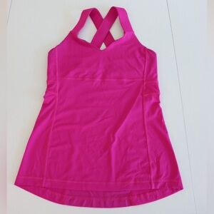 lululemon Push Ur Limits Tank Paris Perfection Size 8